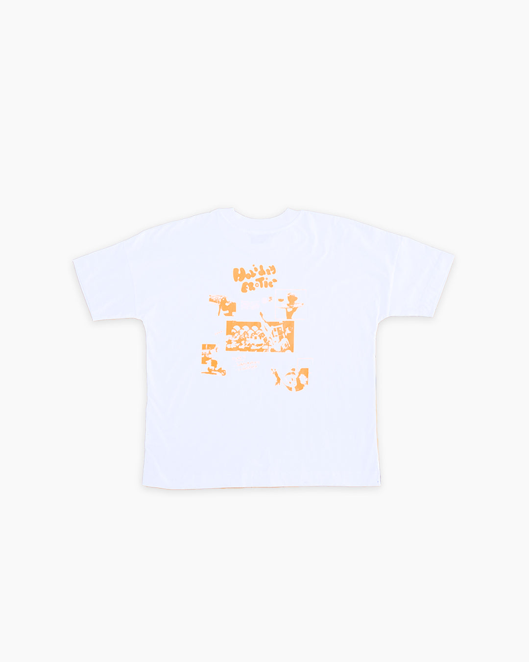 HOLIDAY EROTICA BOX FIT TEE - WHITE