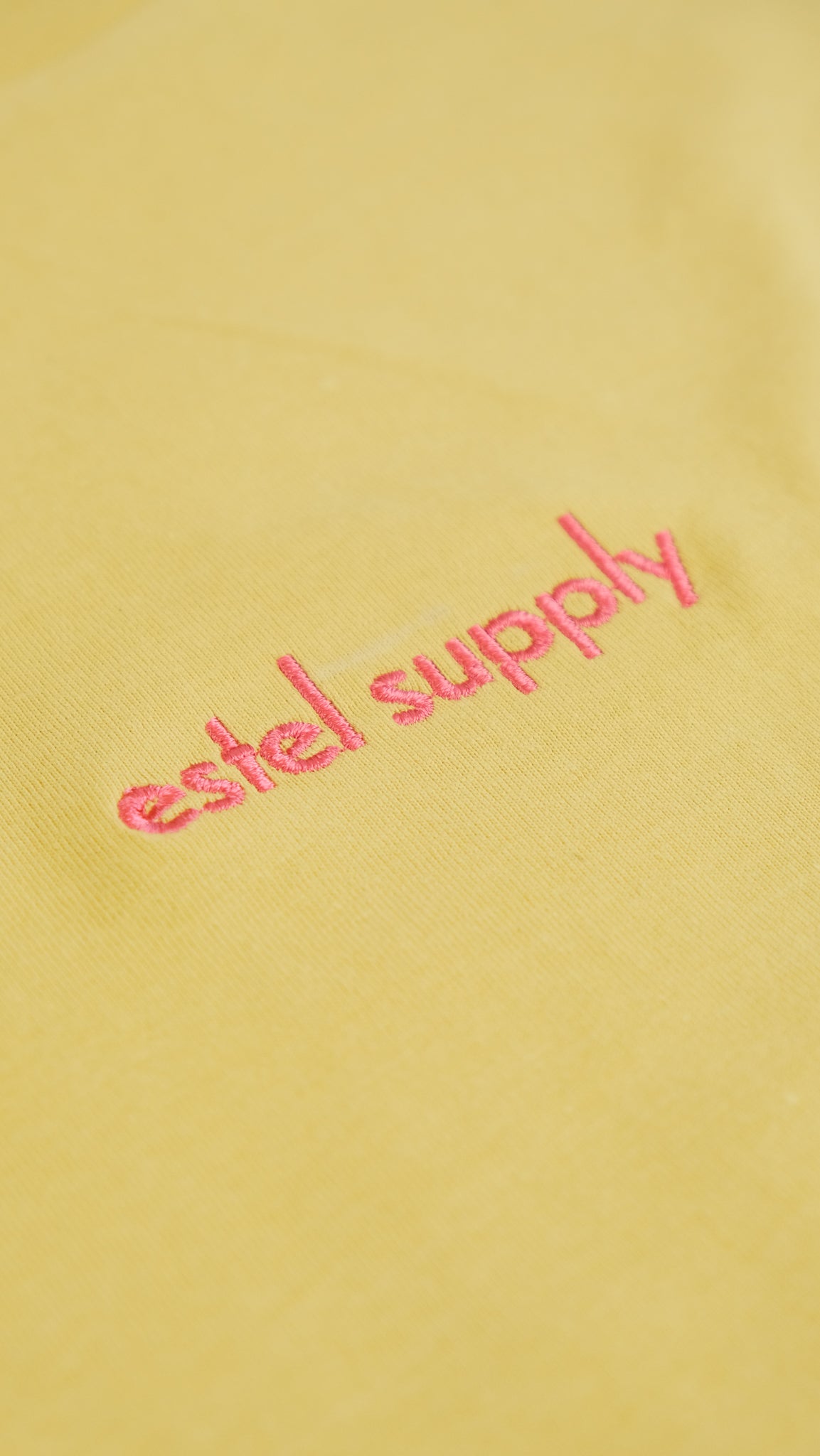 Banana Supply Embroidery Close Up